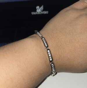 Swarovski Everyday Pavé Crystal Tennis Bracelet, Very Good Condition